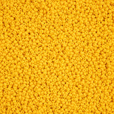 10/0 Preciosa PermaLux Seed Bead Dyed Chalk Dark Yellow Matte